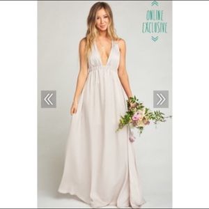 Show me the ring crisp Ava Maxi dress